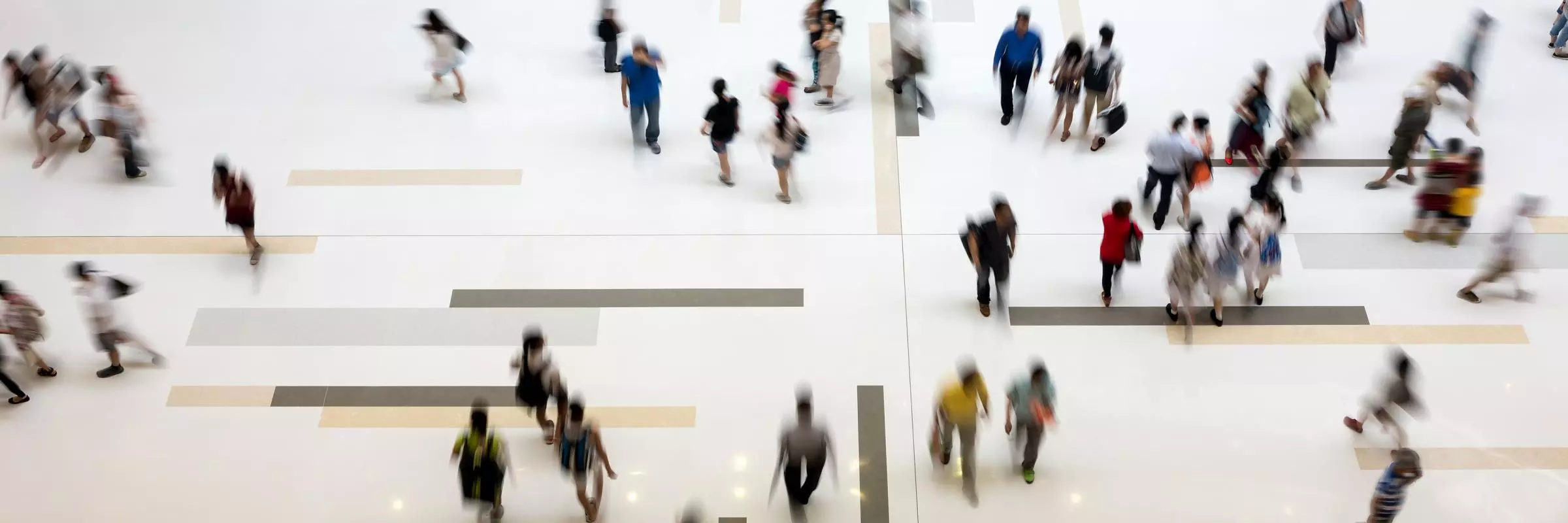 people in movement